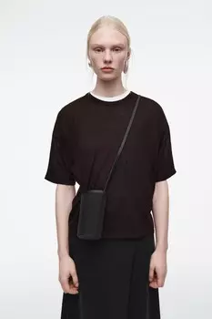 Сумка для бутылки через плечо COS, черный