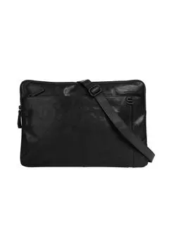 Сумка для документов LAPTOP SLEEVE, натуральная кожа SPIKES & SPARROW, черный