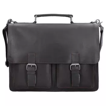 Сумка для документов Leonhard Heyden Dakota, темно коричневый