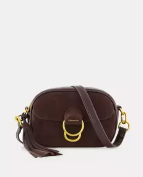 Сумка для фотоаппарата через плечо с пряжкой Tintoretto, цвет Chocolate