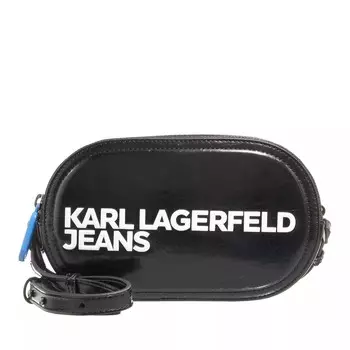 Сумка для фотоаппарата essential с логотипом Karl Lagerfeld Jeans, черный