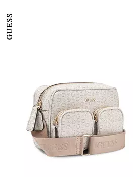 Сумка для фотоаппарата Guess на одно плечо, белый