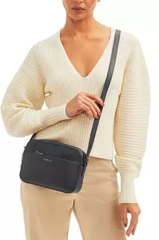 Сумка для фотоаппарата с латте Carvela, черный