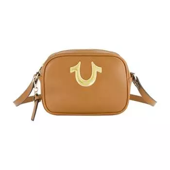 Сумка для фотоаппарата True Religion в форме подковы, коричневый
