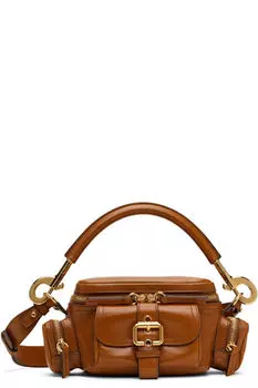 Сумка для фотокамеры цвета загара Chlo