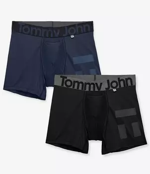 Сумка для гамака Tommy John 360 Sport 4 Трусы-боксеры с внутренним швом (2 шт.), синий