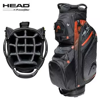 Сумка для гольфа Powerbilt Solar из коллаборации с Powerbilt Head, черный