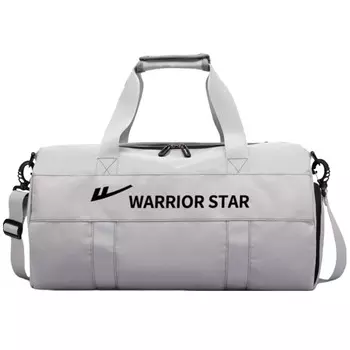 Сумка для йоги Warrior Oxford на одно плечо, спортивная сумка, дорожная сумка унисекс, серебристо-серый
