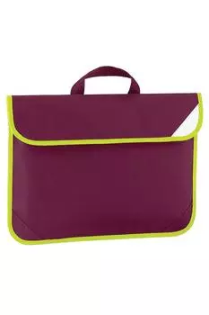 Сумка для книг с улучшенной видимостью — 4 литра, упаковка из 2 шт. Quadra, красный