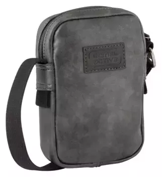 Сумка для мобильного телефона Camel Active "Laos" — практичный и функциональный спутник на каждый день со множеством спортивных деталей, черный