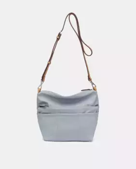 Сумка для мобильного телефона Oceans Diary из переработанных материалов синего цвета Abbacino, синий