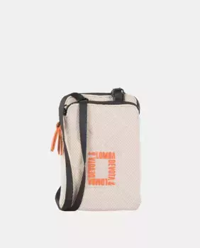 Сумка для мобильного телефона Tense песочного цвета Devota & Lomba, бежевый