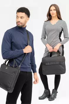 Сумка для ноутбука Budmil, черный