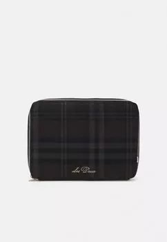 Сумка для ноутбука CHECK LAPTOP SLEEVE Les Deux, цвет coffee brown/dark grey