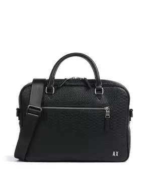 Сумка для ноутбука elba 14 из искусственной кожи Armani Exchange, черный