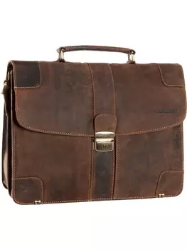 Сумка для ноутбука Greenburry Vintage Mappe 2tlg., цвет Sattelbraun