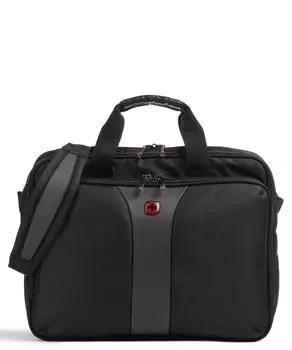 Сумка для ноутбука Icons Legacy 16 из переработанного полиэстера Wenger, черный