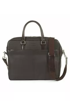 Сумка для ноутбука Morris Dark Brown Howard London, цвет dark brown