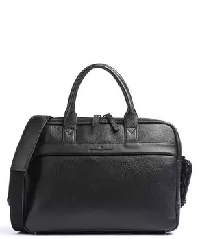 Сумка для ноутбука Onyx Delta 13 из зернистой яловой кожи Castelijn & Beerens, черный