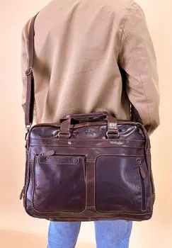 Сумка для ноутбука RIPLEY Gusti Leder, цвет dunkelbraun