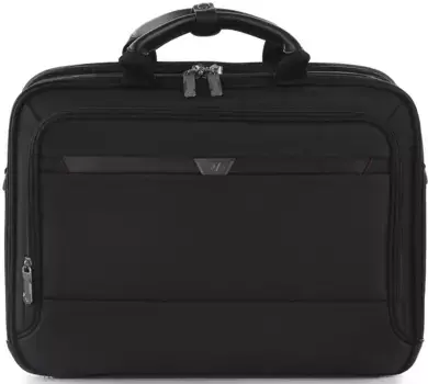 Сумка для ноутбука RONCATO "Сумка для ноутбука, BIZ 4.0, черная", рабочая сумка с отделением для ноутбука 15,6 дюйма, черный