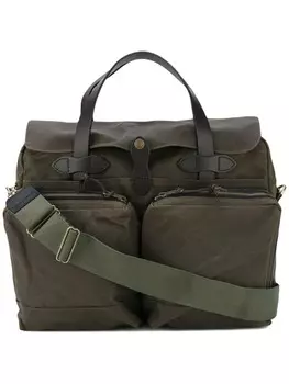 Сумка для ноутбука с накладными карманами Filson, зеленый