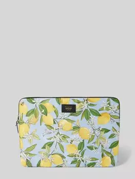 Сумка для ноутбука с узором по всей поверхности, модель «Капри» WOUF, светло-голубой