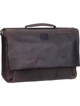 Сумка для ноутбука Strellson Brick Lane Jim Briefbag LHF, темно коричневый