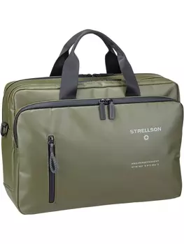 Сумка для ноутбука Strellson Stockwell 2.0 Charles Briefbag MHZ, хаки