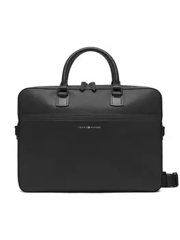 Сумка для ноутбука Th Business Leather Comp Bag AM0AM13214 Tommy Hilfiger, черный