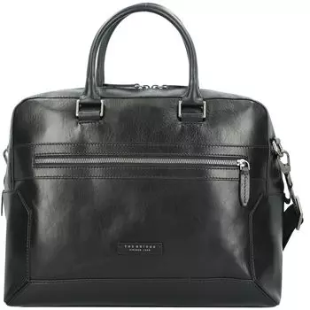Сумка для ноутбука The Bridge Neri Leder 40 cm Laptopfach, неро