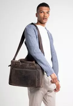 Сумка для ноутбука WEST HAM Strellson, темно-коричневый