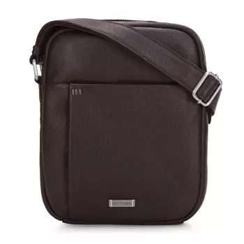 Сумка для ноутбука Wittchen Office Leather Collection, темно коричневый