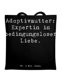 Сумка для переноски Mr & Mrs Panda Adoptivmutter Expertin, черный