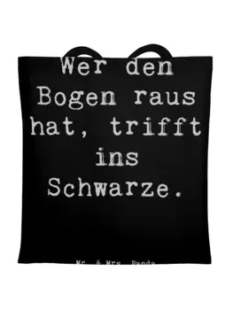 Сумка для переноски Mr & Mrs Panda Bogensport Meister, черный