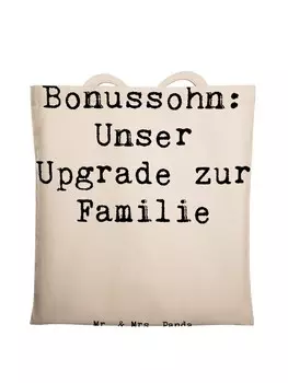 Сумка для переноски Mr & Mrs Panda Bonussohn Wertschtzung, кремовый