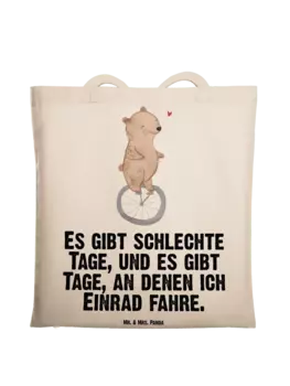 Сумка для переноски Mr & Mrs Panda Br Einrad fahren, кремовый