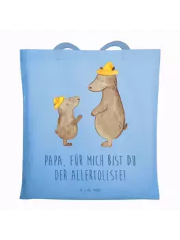 Сумка для переноски Mr & Mrs Panda Bren, небесно-синий