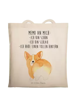 Сумка для переноски Mr & Mrs Panda Corgi Po, кремовый