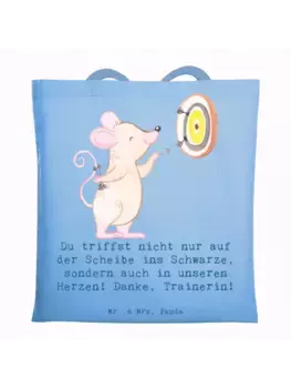 Сумка для переноски Mr & Mrs Panda Darts Trainerin, небесно-синий