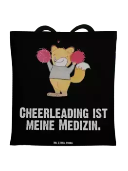 Сумка для переноски Mr & Mrs Panda Fuchs Cheerleader, черный