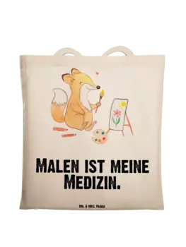 Сумка для переноски Mr & Mrs Panda Fuchs Malen, кремовый