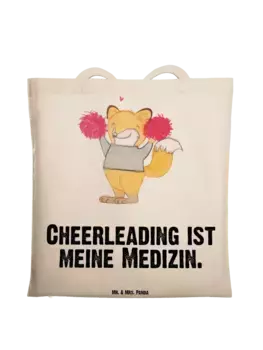 Сумка для переноски Mr & Mrs Panda Fuchs Cheerleader, кремовый