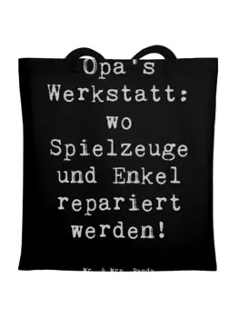 Сумка для переноски Mr & Mrs Panda Groeltern Werkstatt, черный