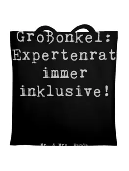 Сумка для переноски Mr & Mrs Panda Groonkel Rat, черный