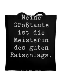 Сумка для переноски Mr & Mrs Panda Grotante Ratschlag, черный