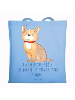 Сумка для переноски Mr & Mrs Panda Hund Glck, небесно-синий