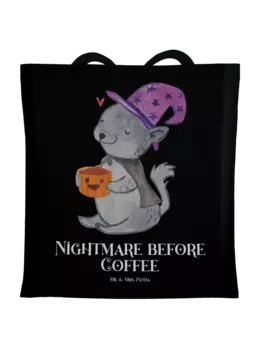 Сумка для переноски Mr & Mrs Panda Kater Kaffee, черный