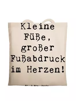 Сумка для переноски Mr & Mrs Panda Kind Fuabdruck, кремовый