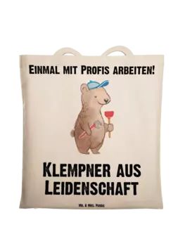 Сумка для переноски Mr & Mrs Panda Klempner Leidenschaft, кремовый